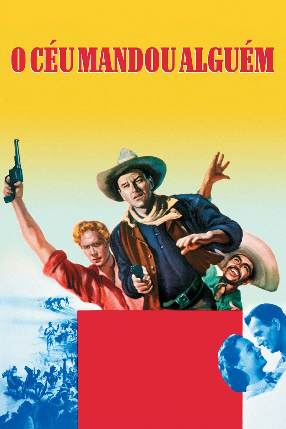 Poster de O Céu Mandou Alguém
