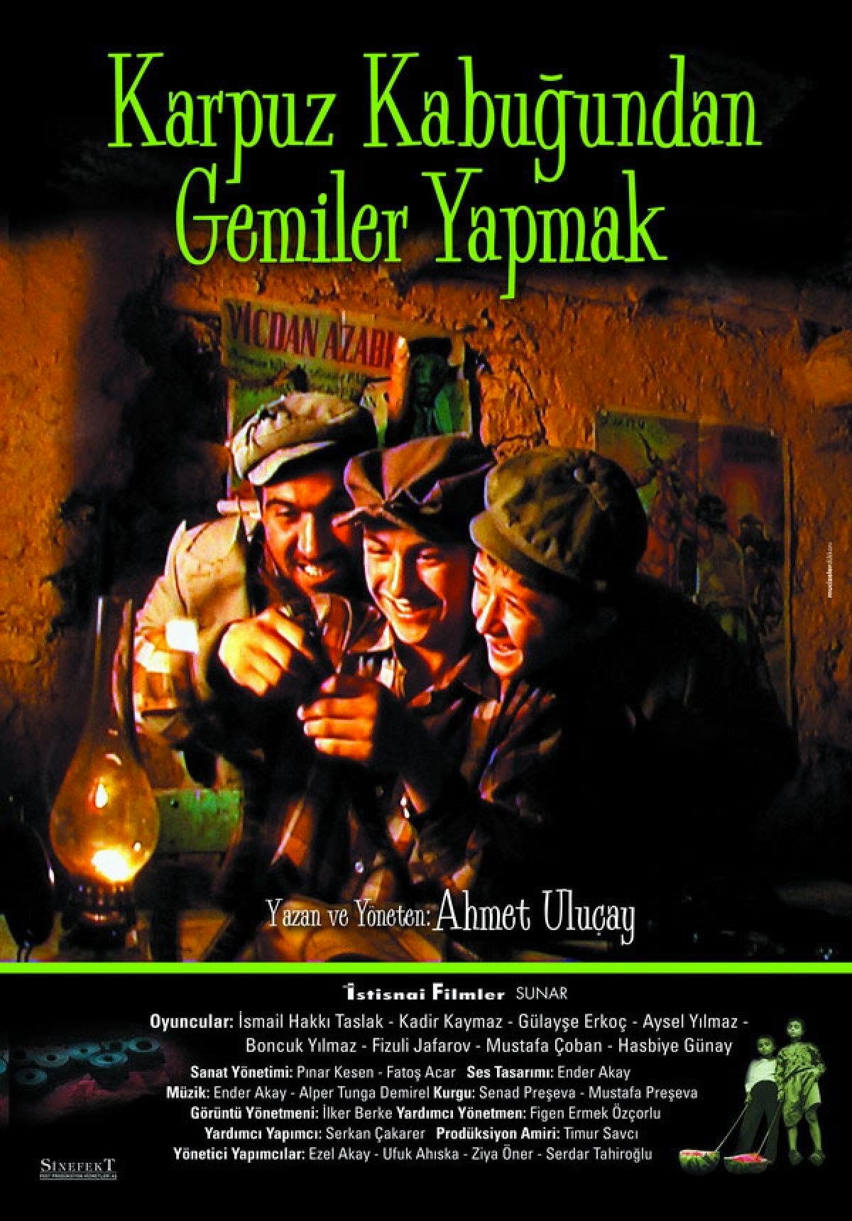 Poster de Karpuz Kabuğundan Gemiler Yapmak