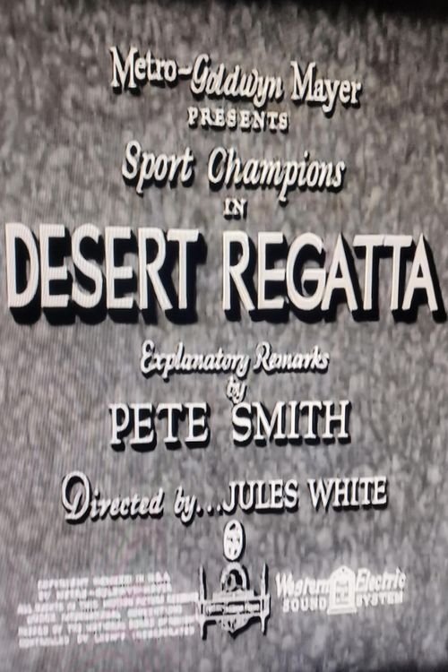 Poster de Desert Regatta