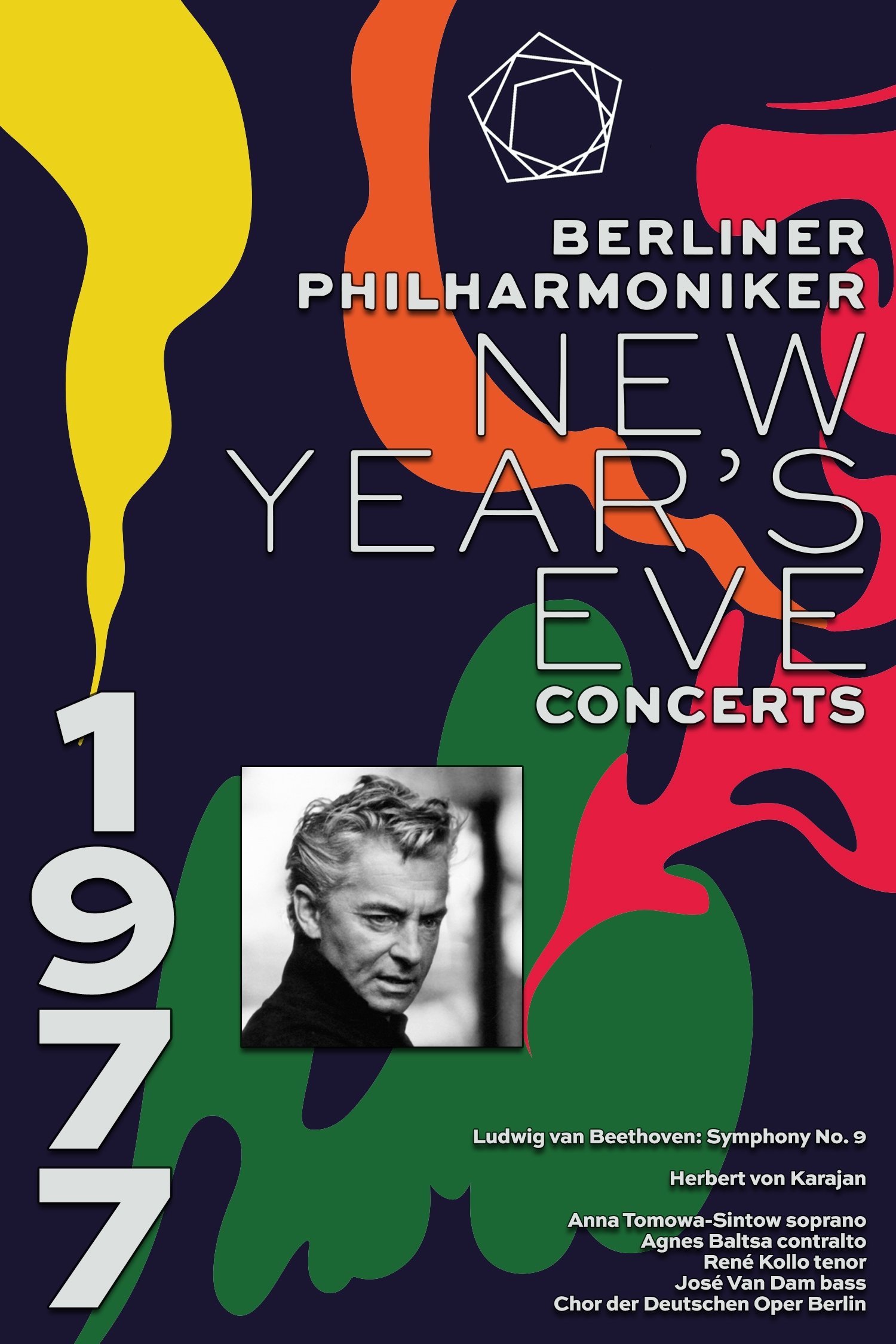 Poster de The Berliner Philharmoniker’s New Year’s Eve Concert: 1977