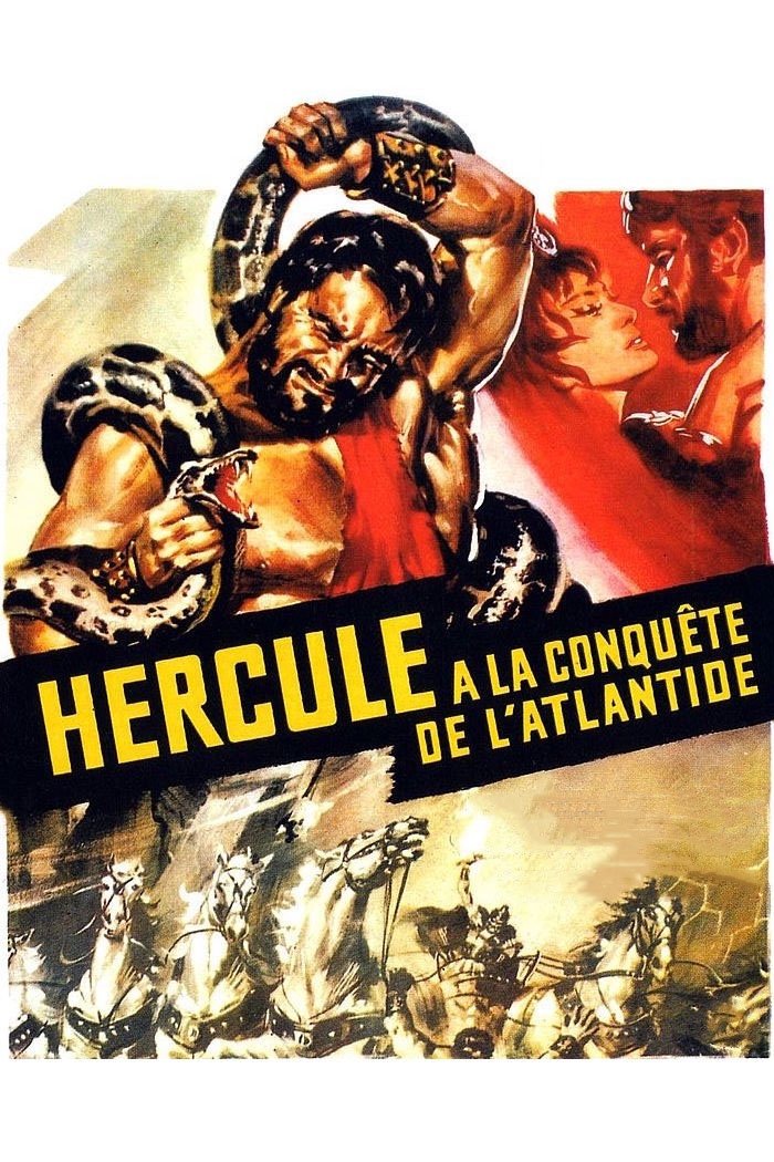 Affiche du film Hercule à la conquête de l'Atlantide