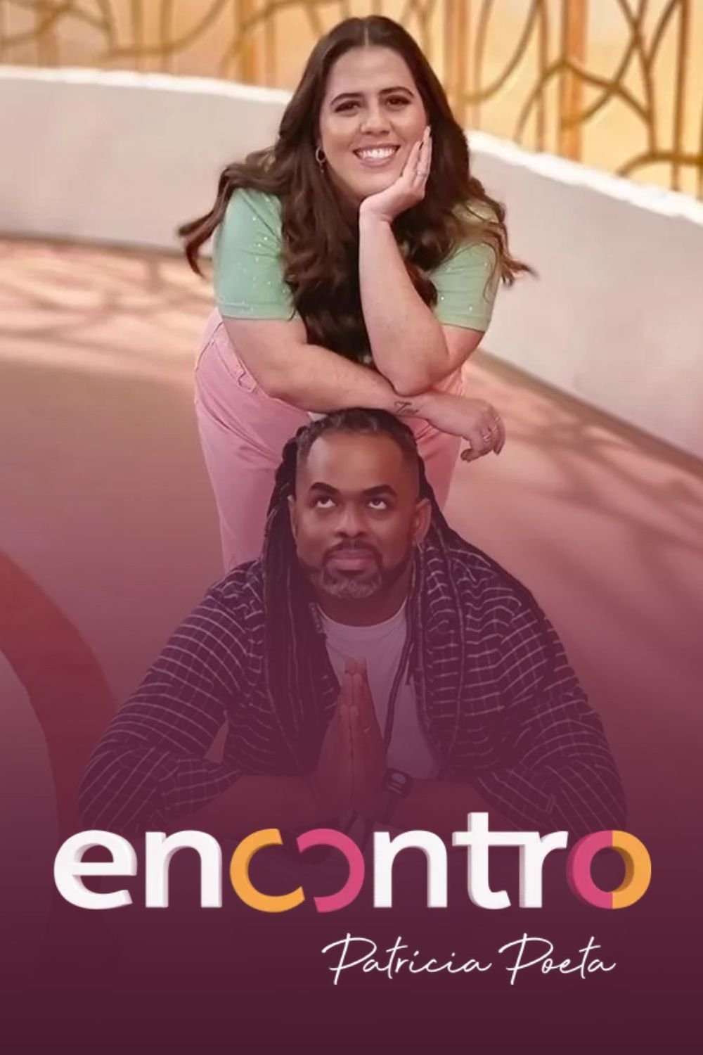 Poster de Encontro com Patrícia Poeta