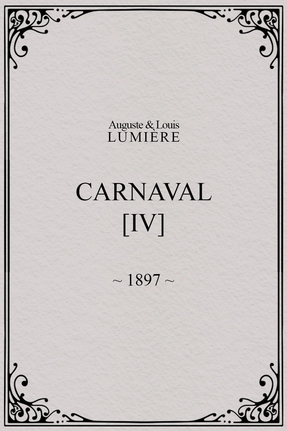 Carnaval, [IV]
