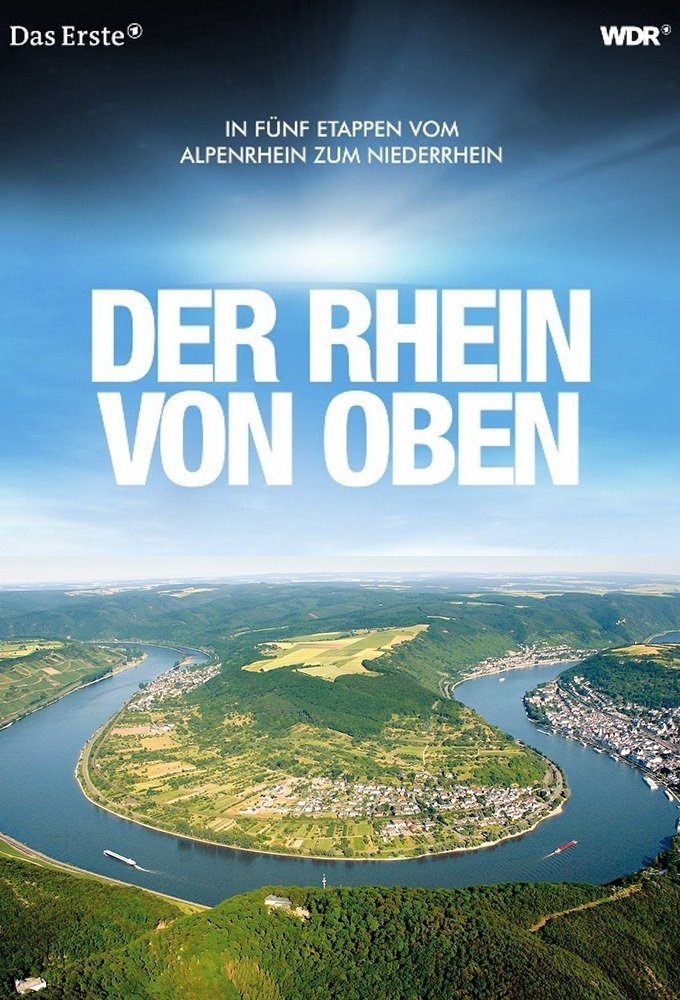 Poster de Der Rhein von oben