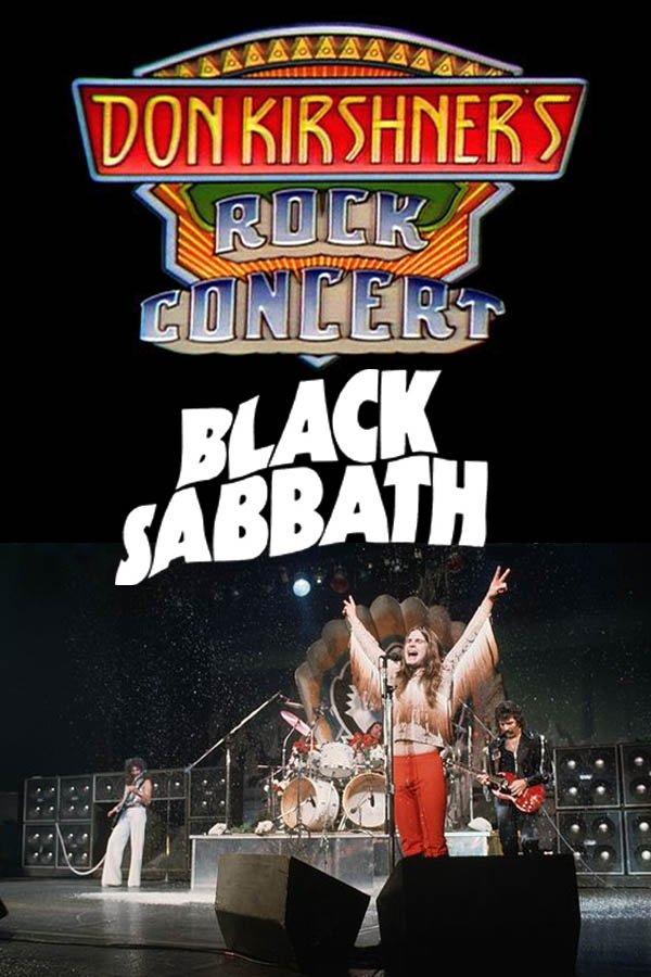 Poster de Black Sabbath - Don Kirshner's Rock Concert