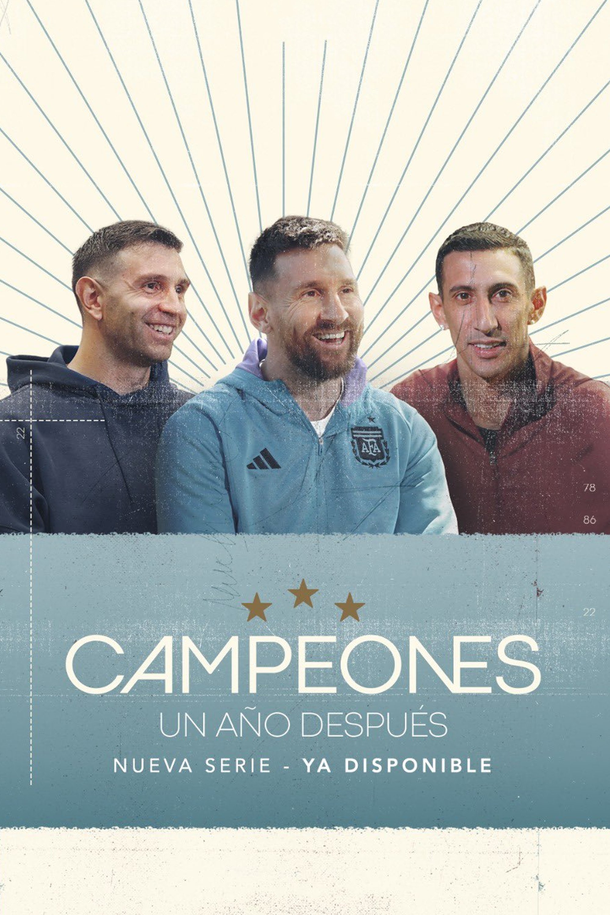 Poster de Campeones, un año después