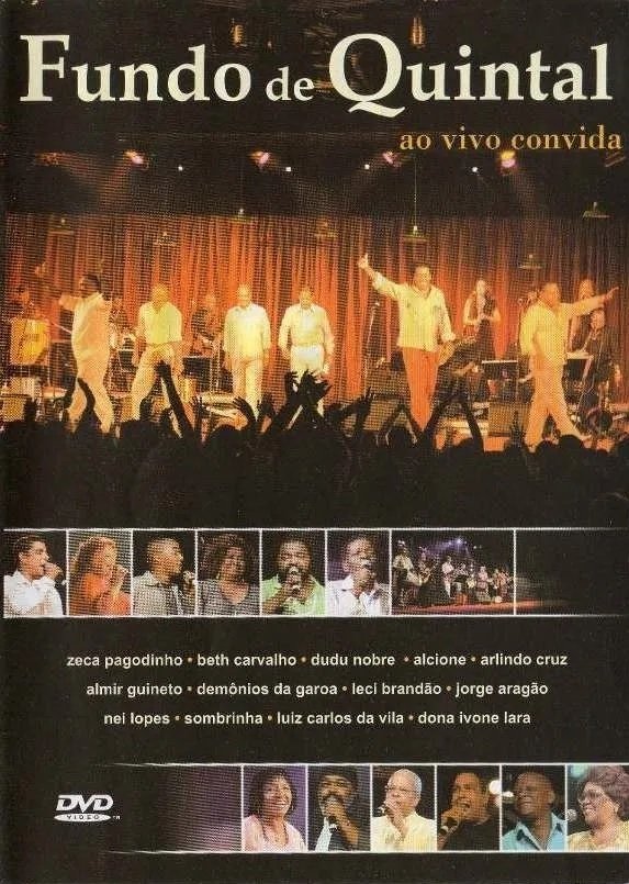 Poster de Fundo de Quintal - Ao Vivo Convida