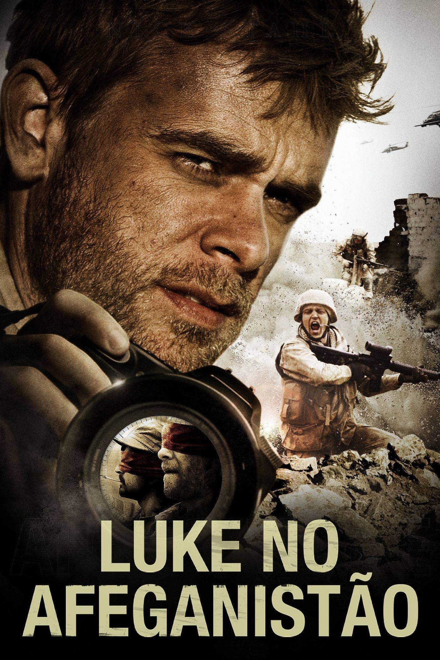 Poster de Luke no Afeganistão