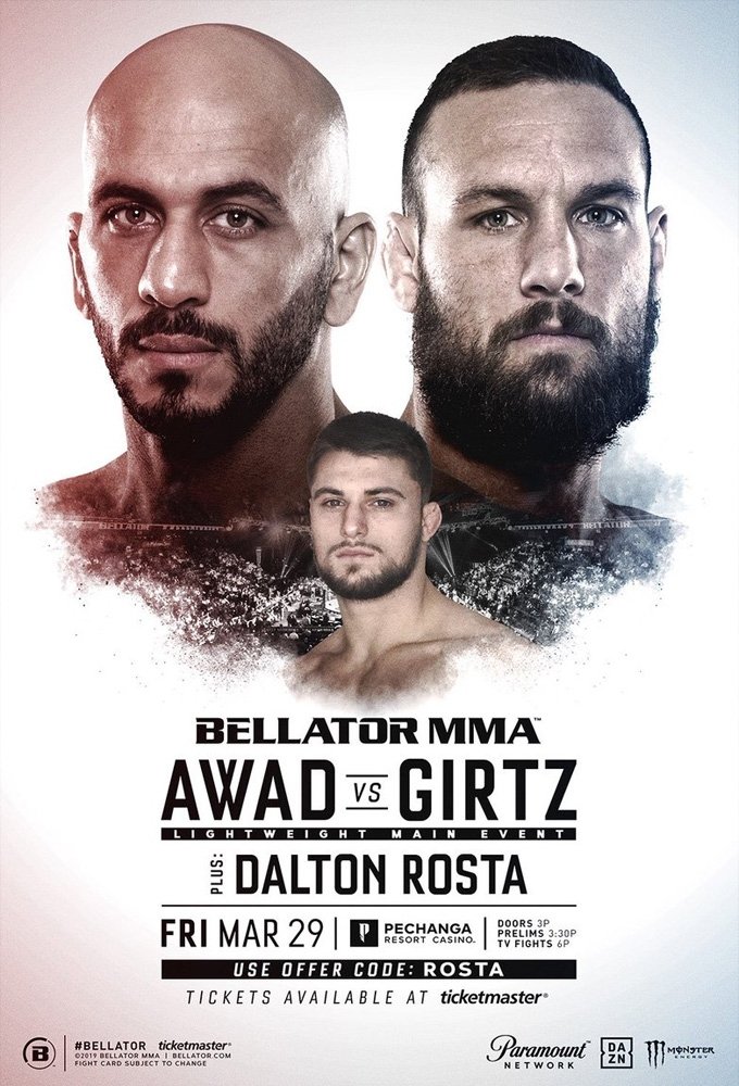 Affiche du film Bellator 219: Awad vs. Girtz