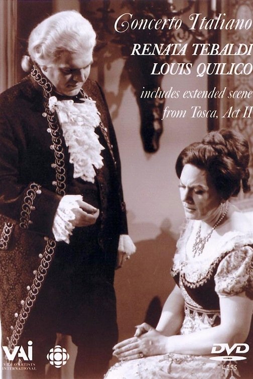 Poster de Renata Tebaldi & Louis Quilico: Concerto Italiano