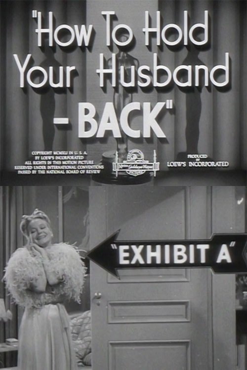 Poster de How to Hold Your Husband - BACK