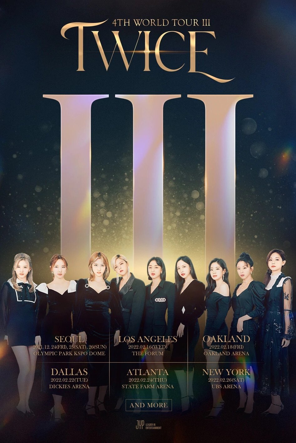 Poster de Beyond LIVE -TWICE 4TH WORLD TOUR ‘Ⅲ’ : SEOUL