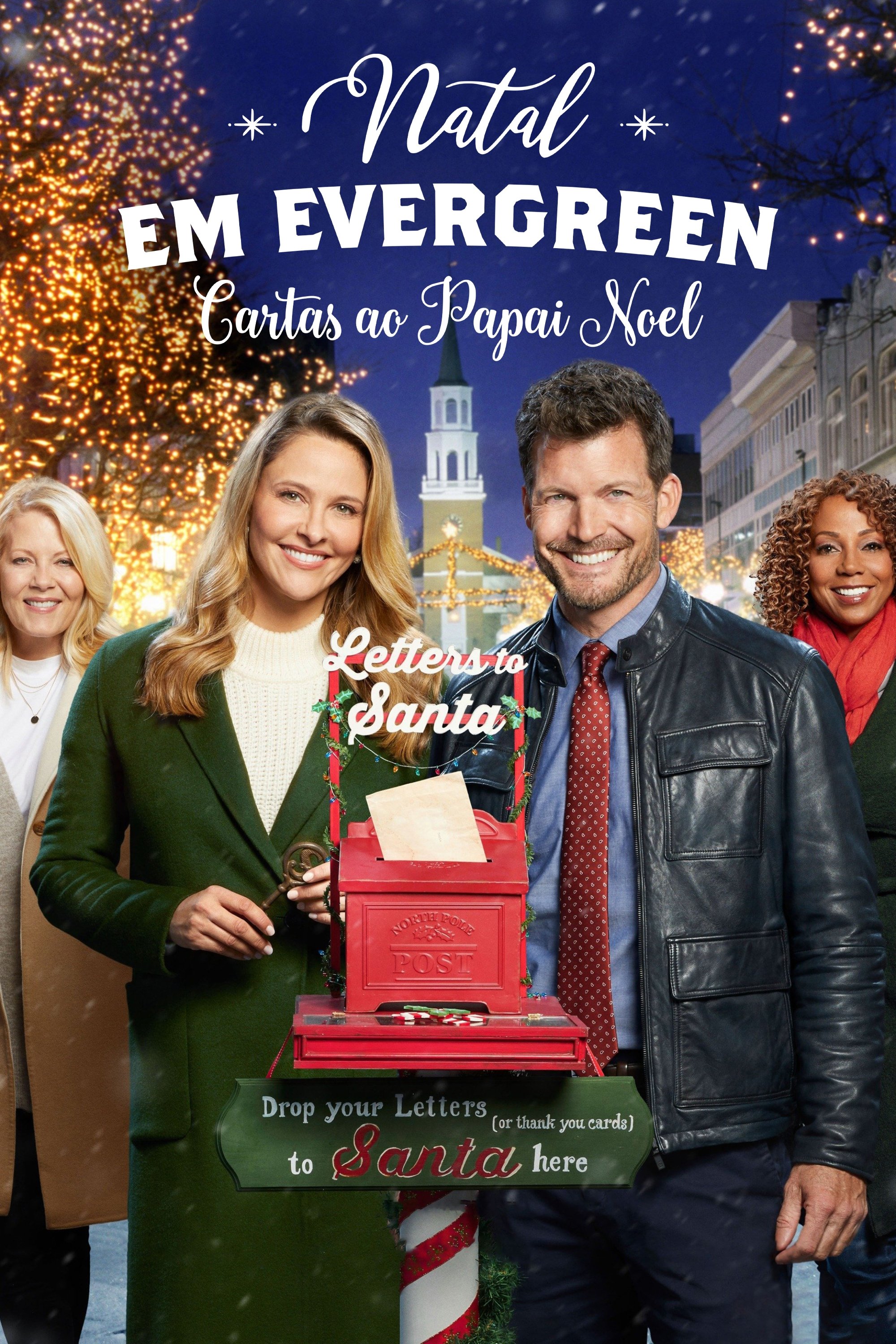 Poster de Natal em Evergreen: Cartas ao Papai Noel