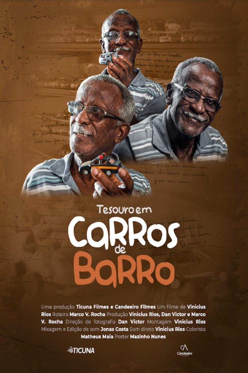Poster de Tesouro em Carros de Barro