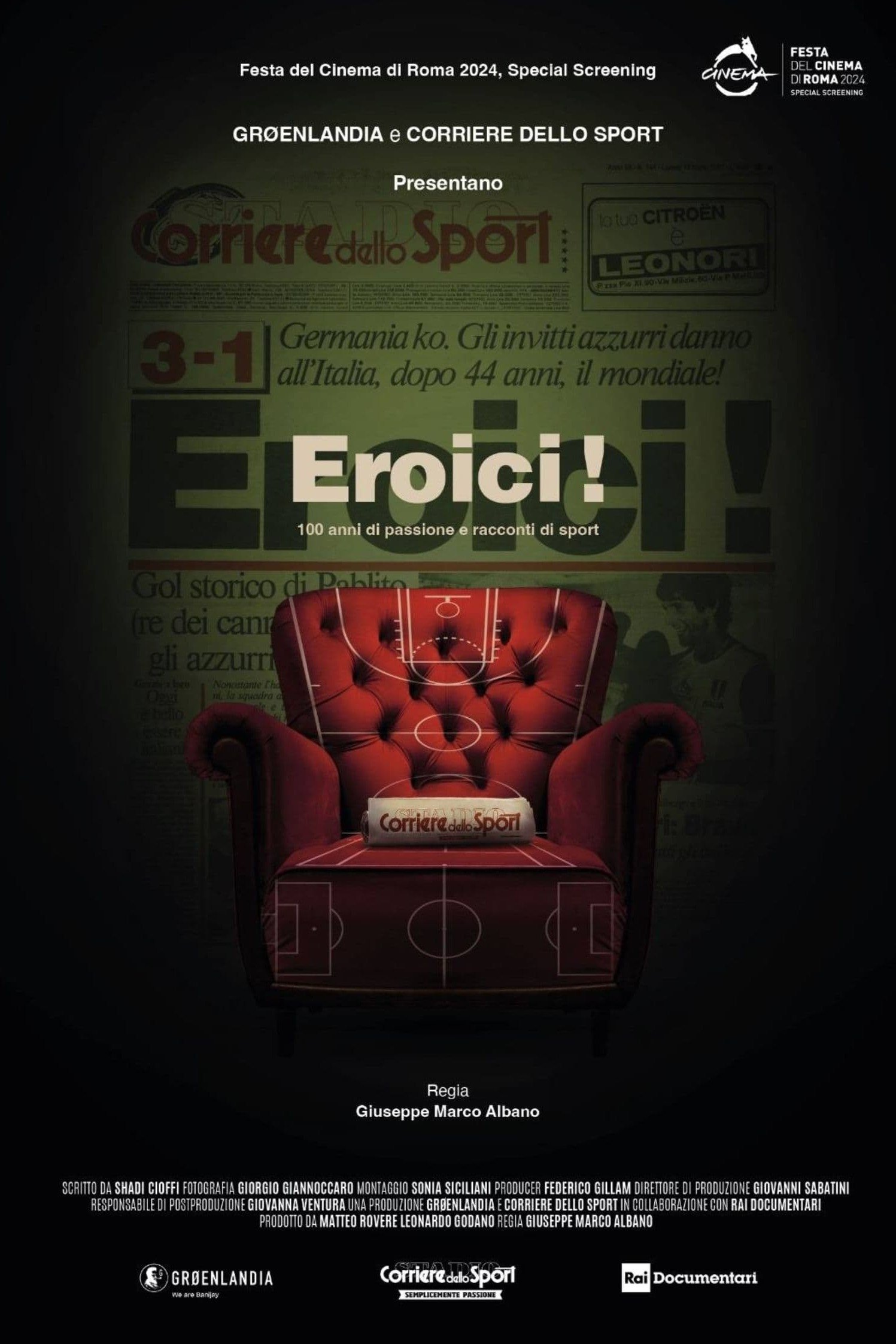 Poster de Eroici! - 100 anni di passione e racconti di sport