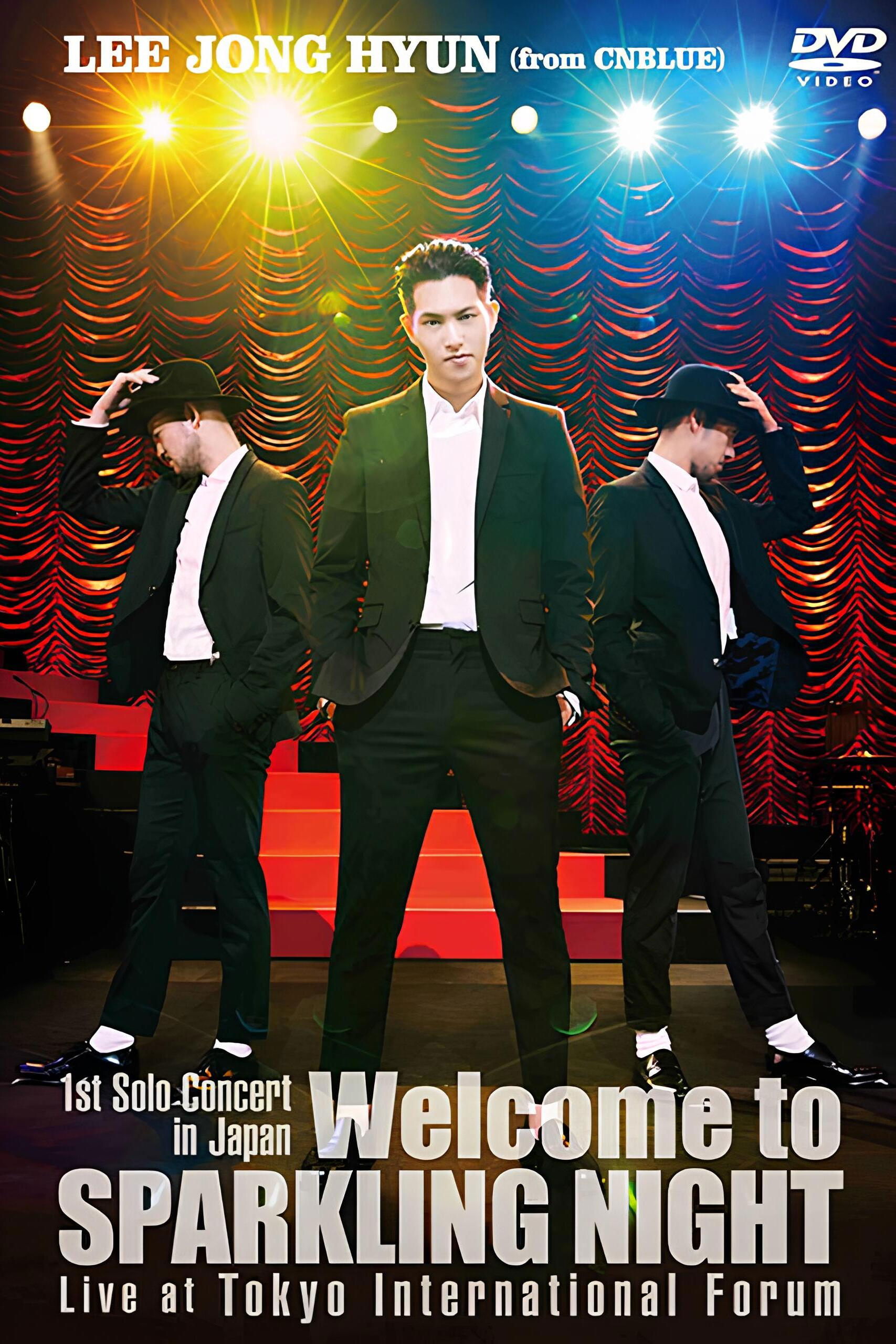 Poster de LEE JONG HYUN 1st Solo Concert in Japan Welcome to SPARKLING NIGHT