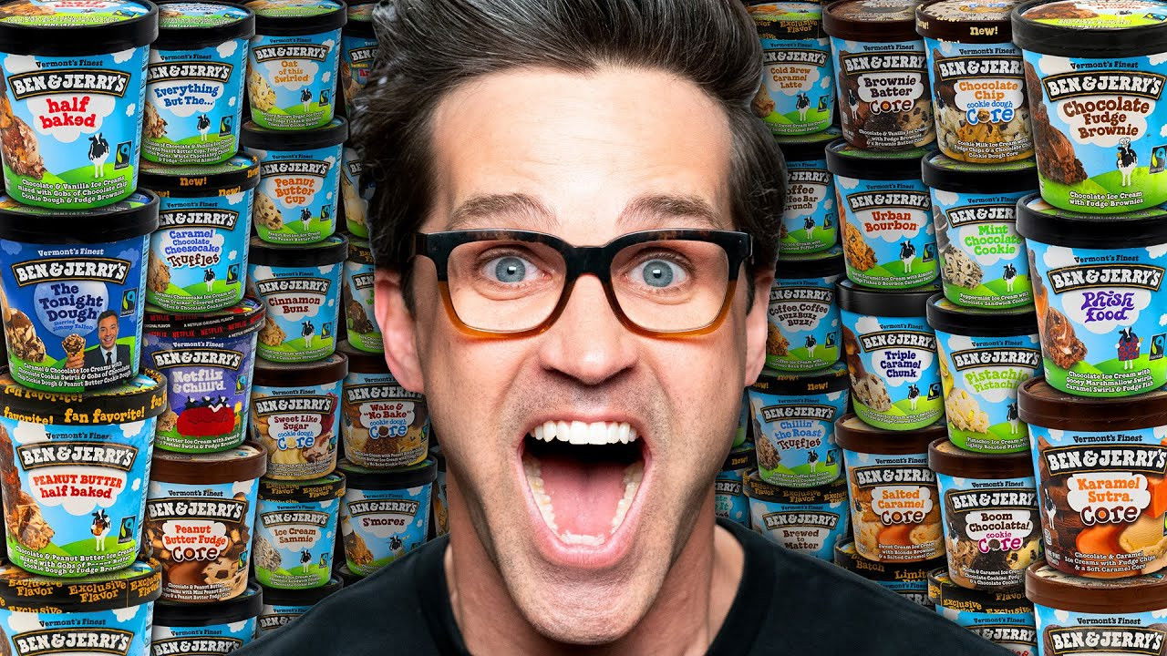 We Tried EVERY Ben & Jerry's Ice Cream Flavor