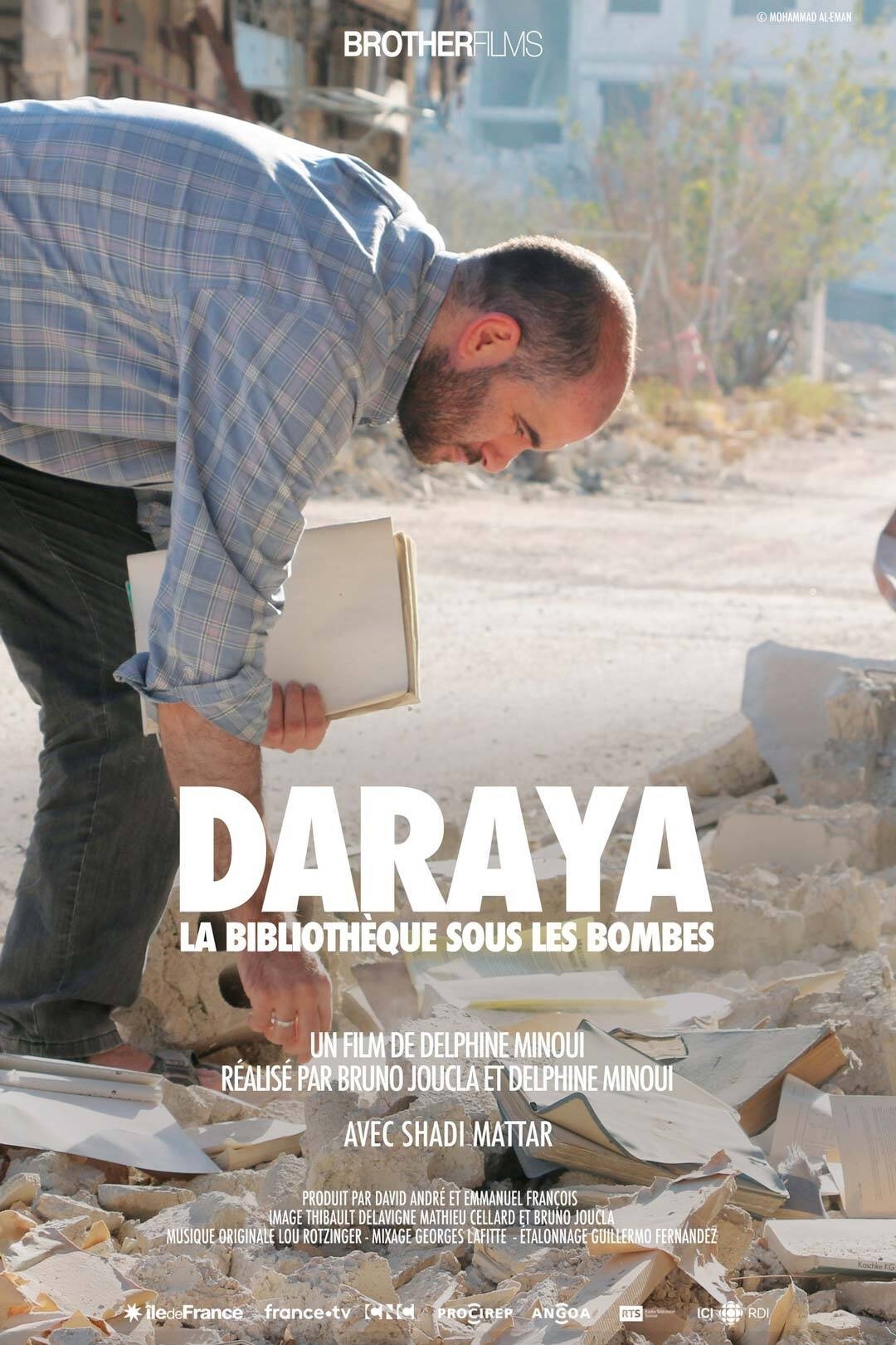 Poster de Daraya, La bibliothèque sous les bombes