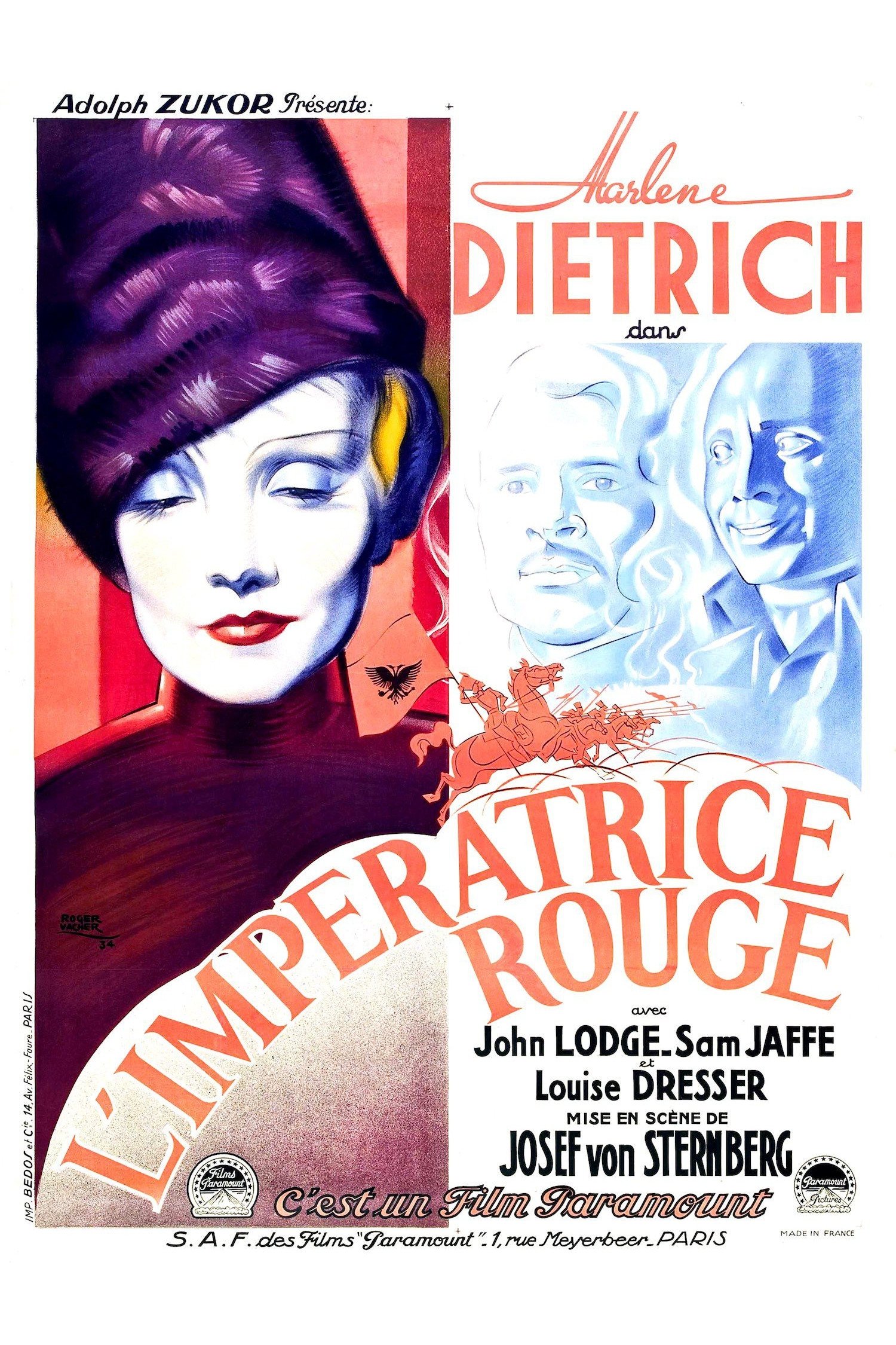 Affiche du film The Scarlet Empress