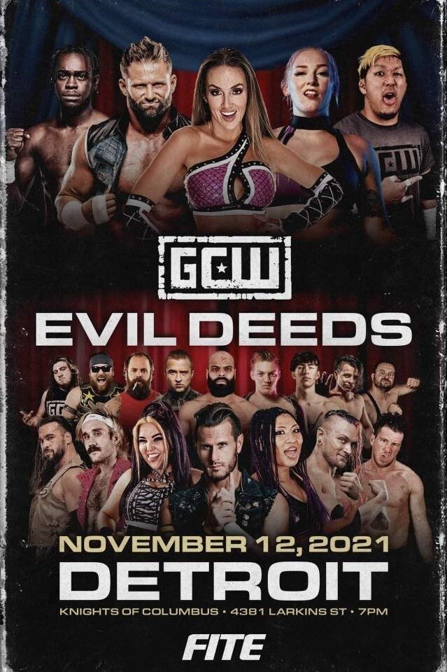 Affiche du film GCW Evil Deeds