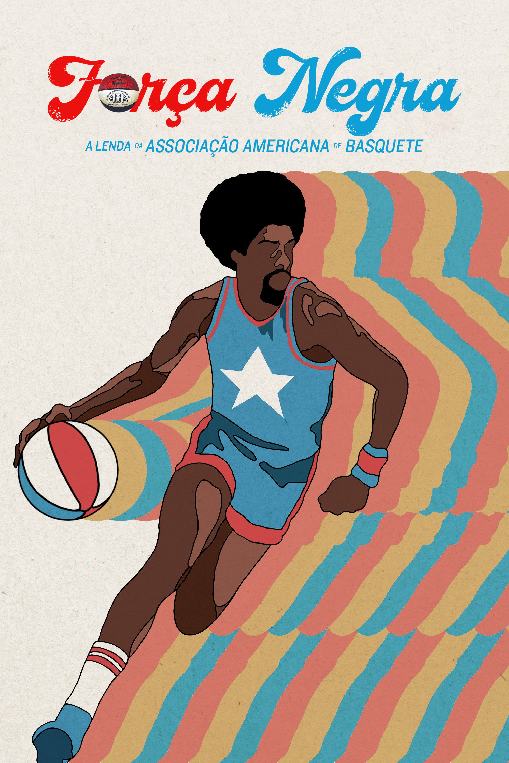 Poster de Força Negra: A Lenda da Associação Americana de Basquete