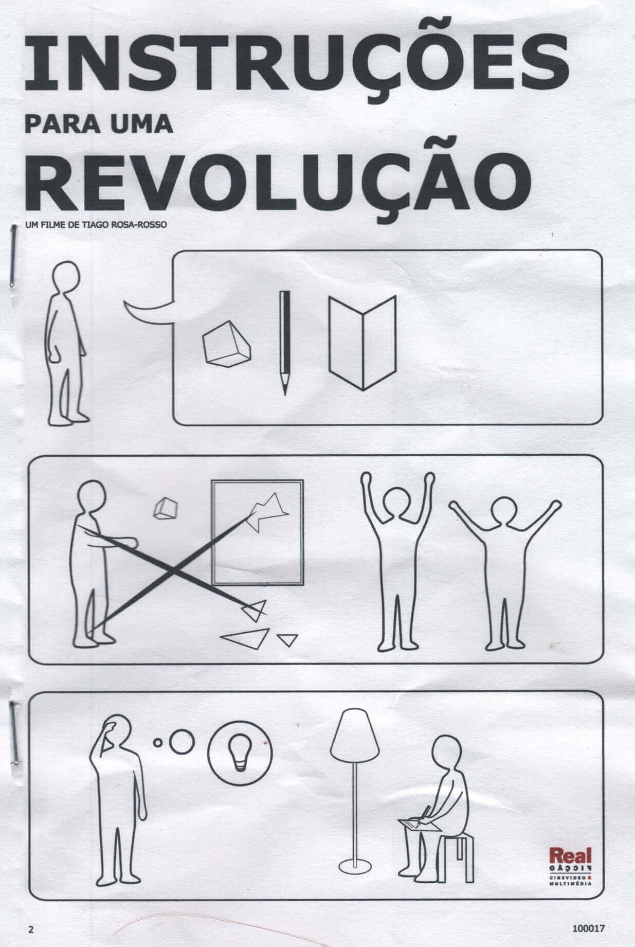 Poster de Instruções Para Uma Revolução