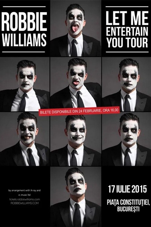 Affiche du film Robbie Williams live at Bucarest