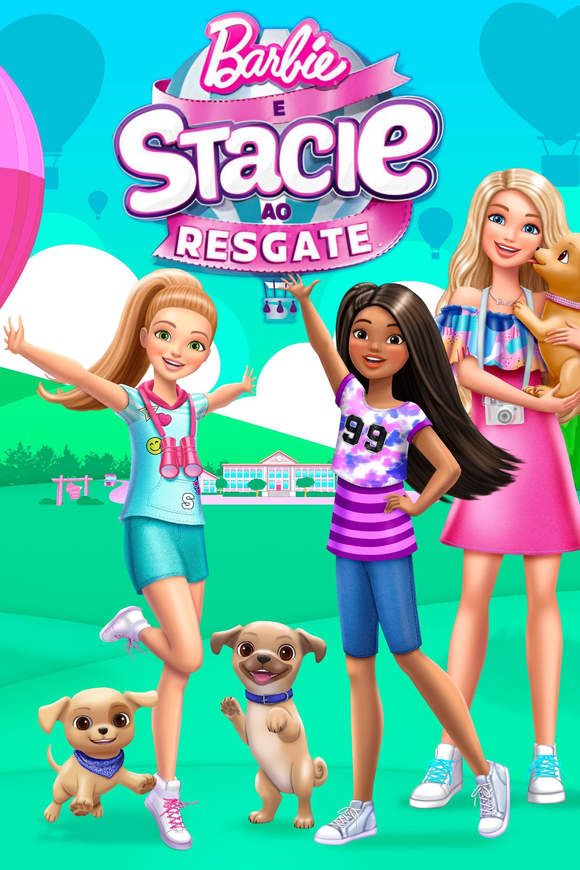 Poster de Barbie e Stacie ao Resgaste