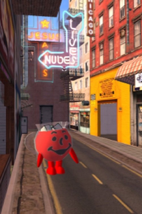 Poster de Kool-Aid Man in Second Life