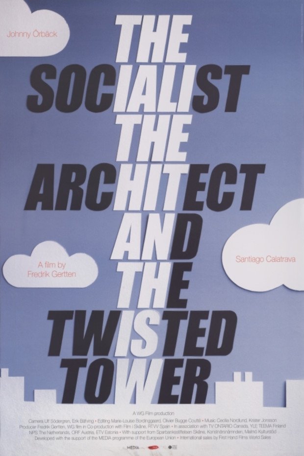 Poster de Sossen, arkitekten och det skruvade huset