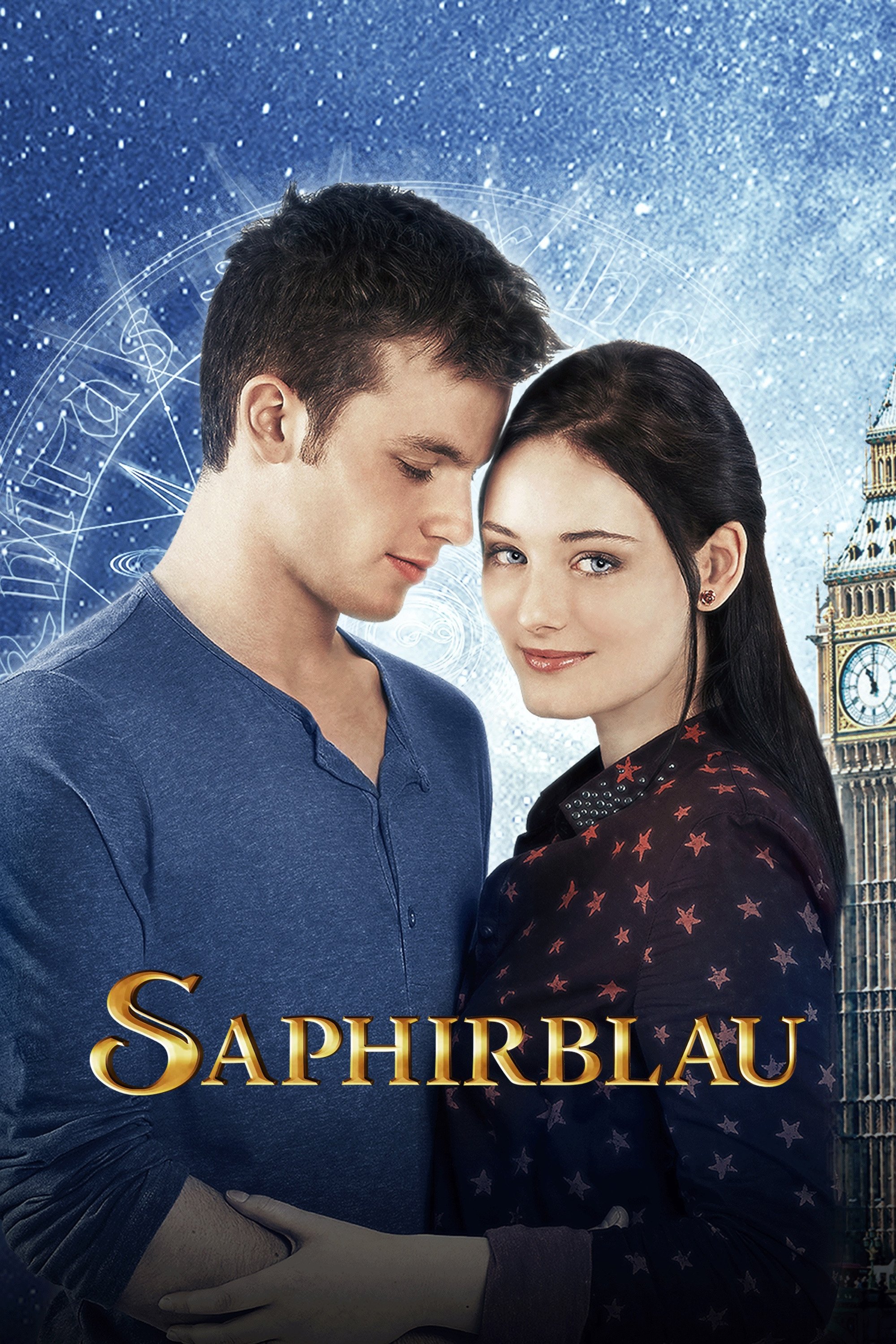 Poster de Saphirblau