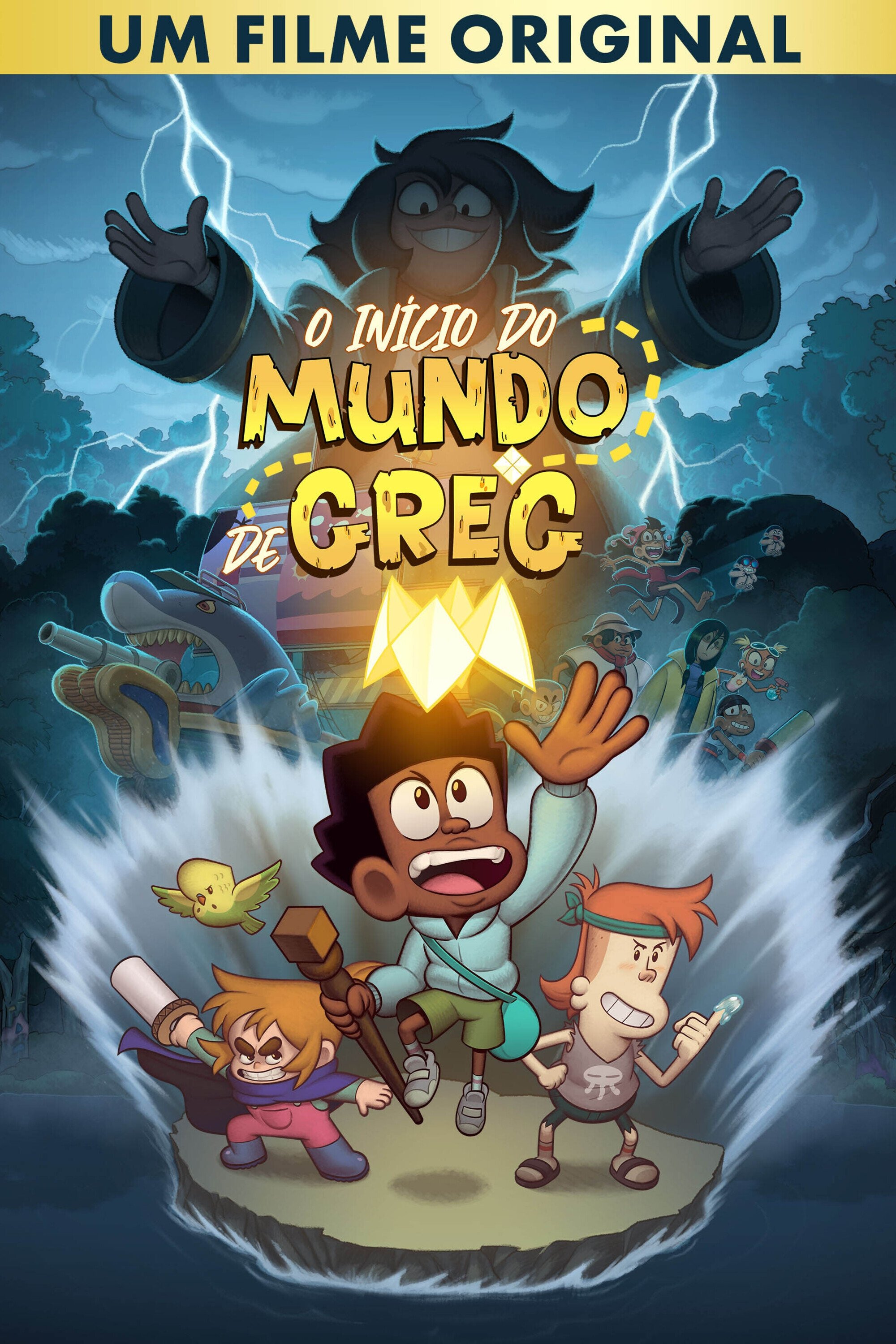 Poster de O Início do Mundo de Greg: Um Filme Original