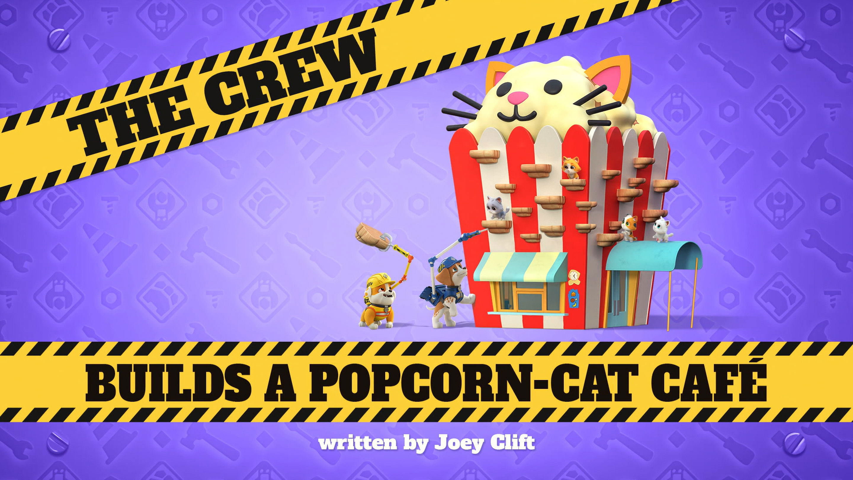 The Crew Builds a Popcorn-Cat Café