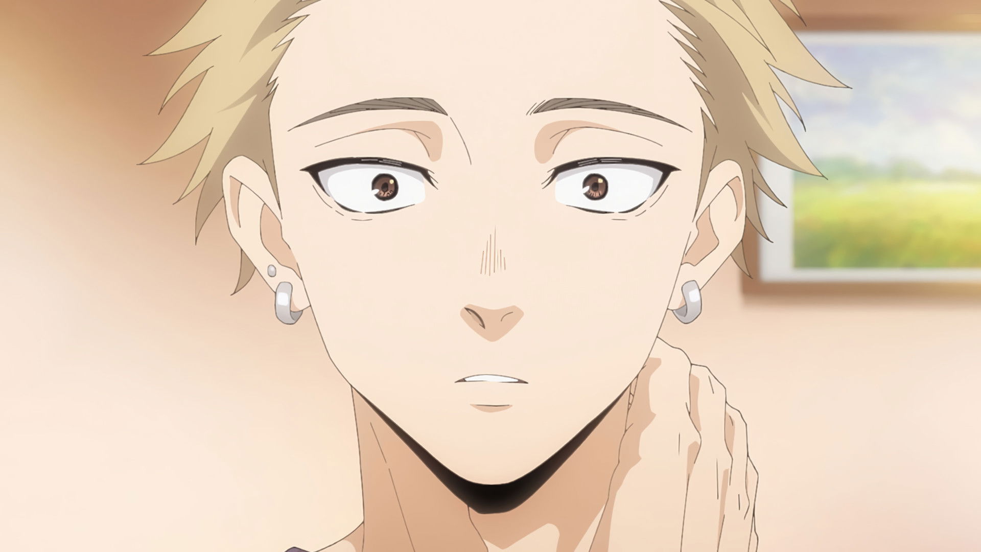 Blond Hair and Pierced Ears