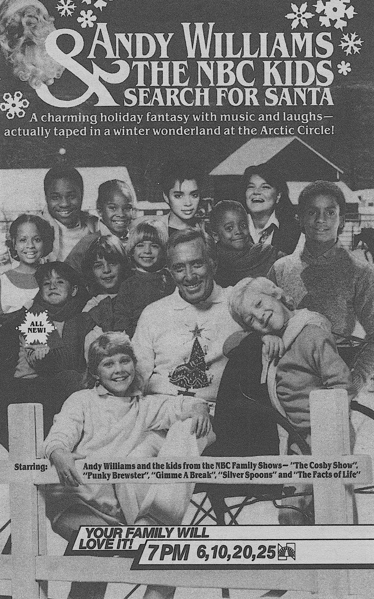 Andy Williams and the NBC Kids Search for Santa Poster