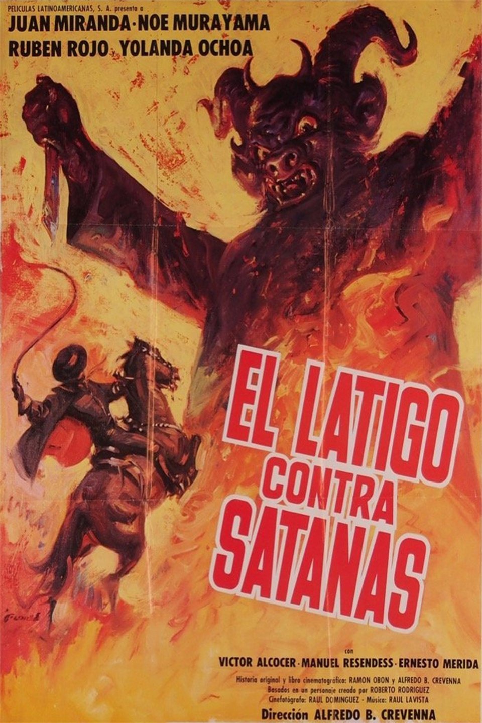 Poster de El látigo contra Satanás
