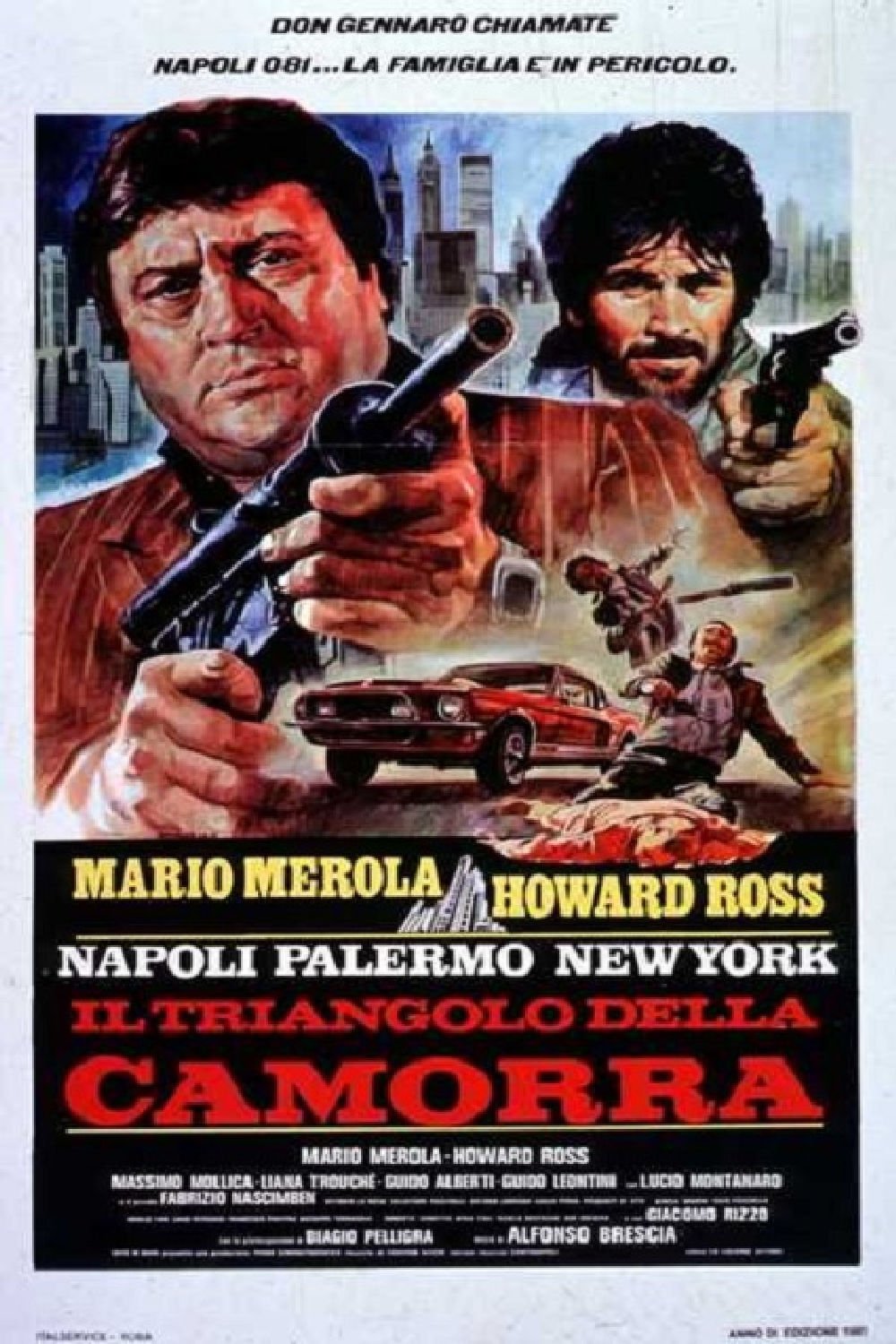 Poster de Napoli, Palermo, New York - Il triangolo della camorra