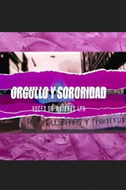 Poster de Orgullo y sororidad. Voces de mujeres LTB