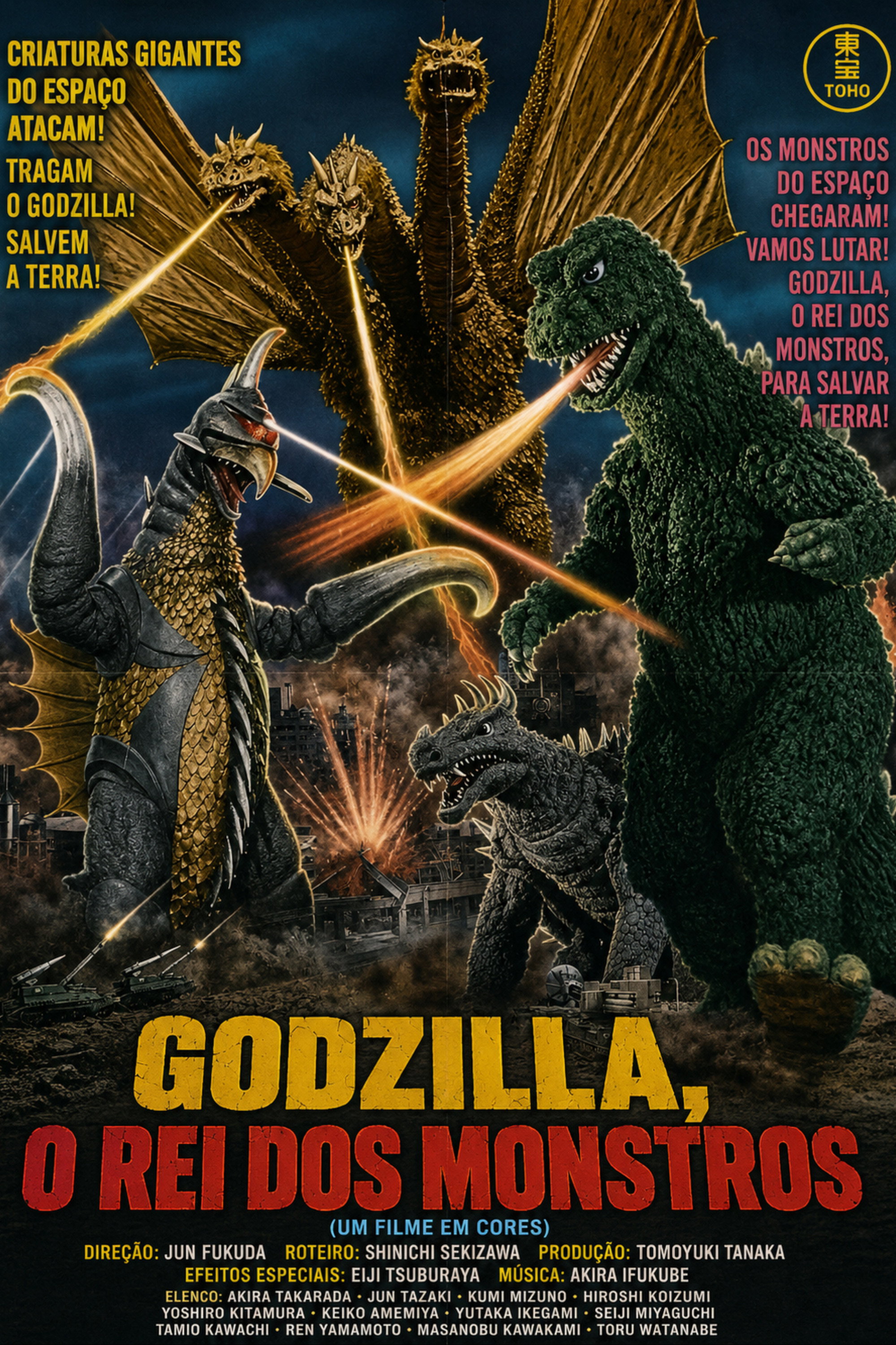 Godzilla, O Rei Dos Monstros
