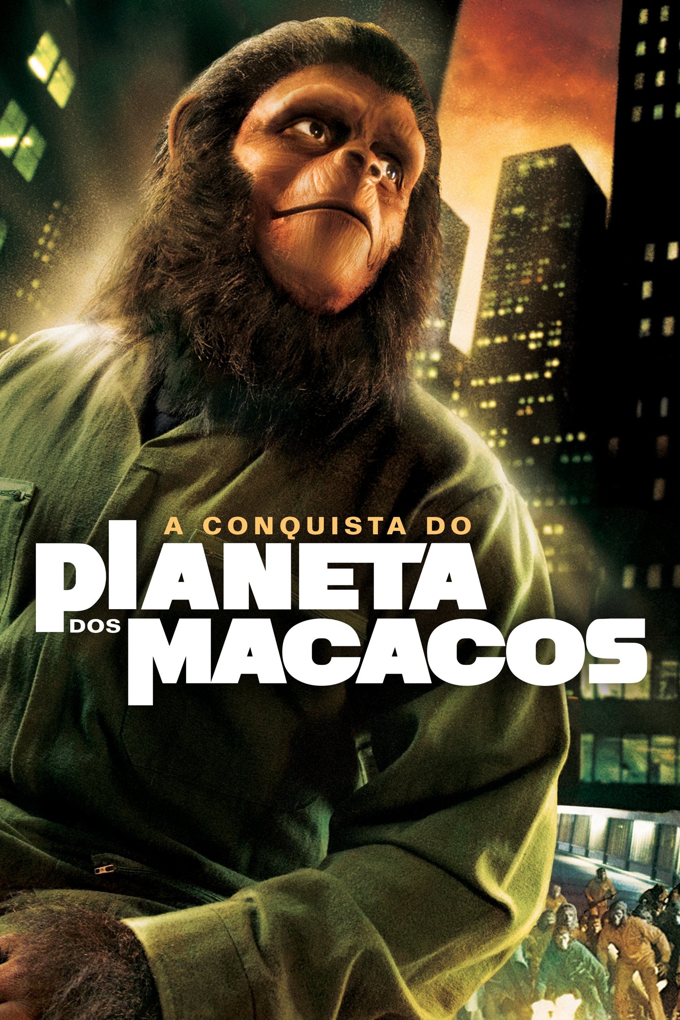 Poster de A Conquista do Planeta dos Macacos