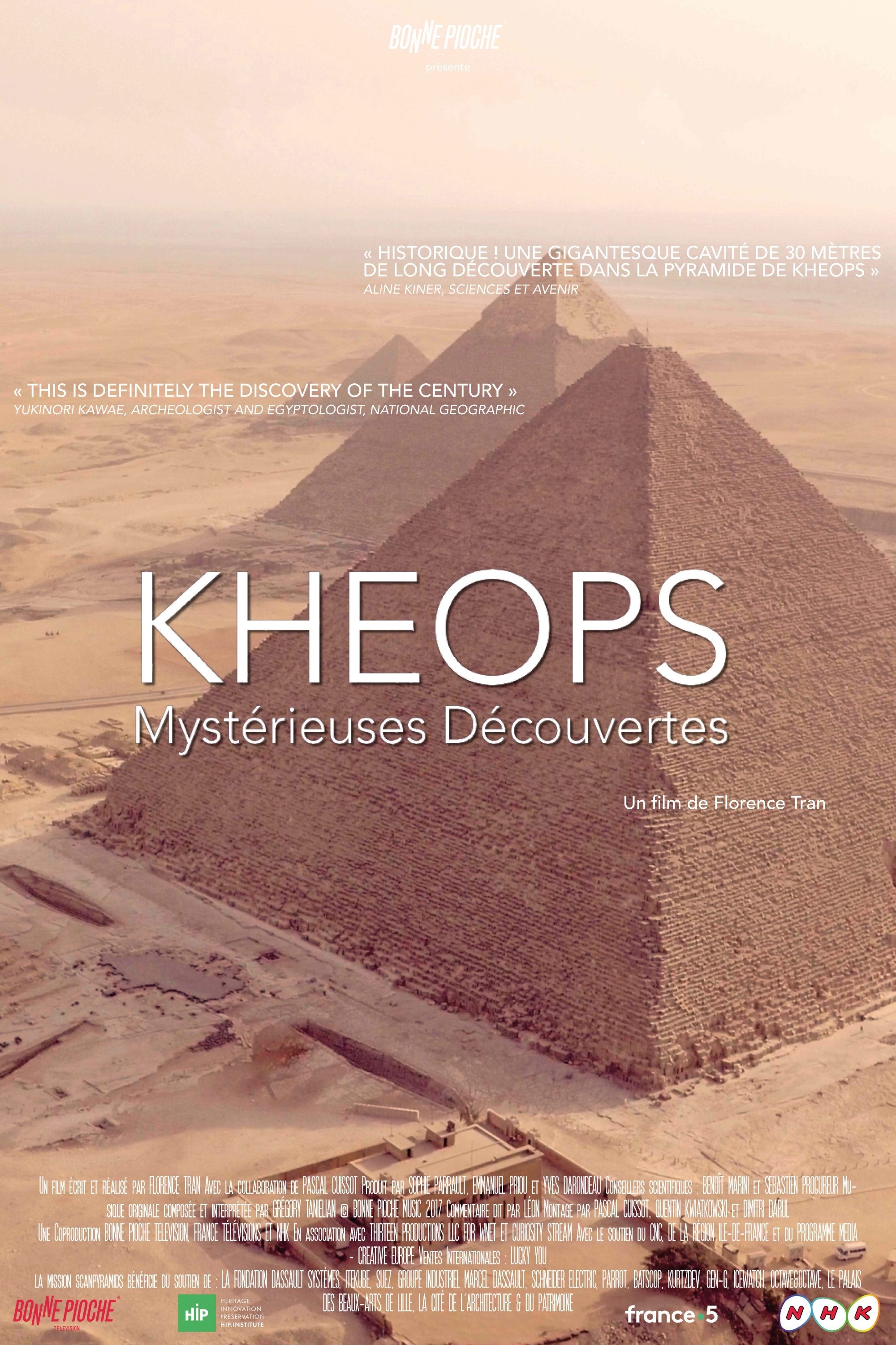 Poster de Khéops, mystérieuses découvertes