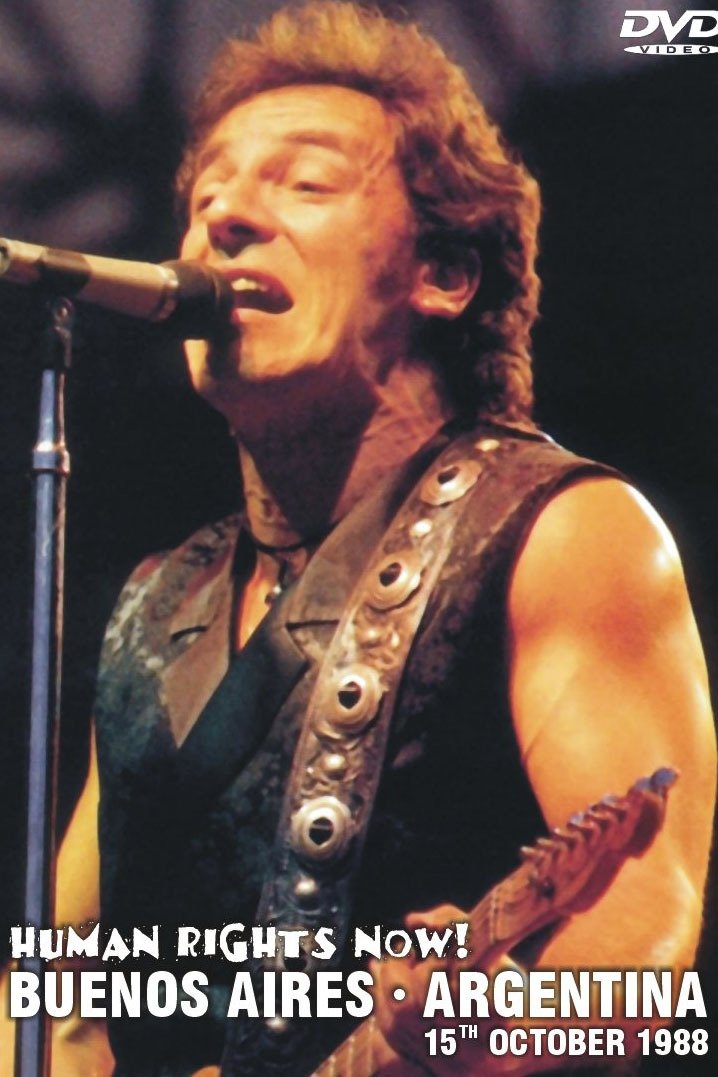 Poster de Bruce Springsteen - Human Rights Final - Buenos Aires