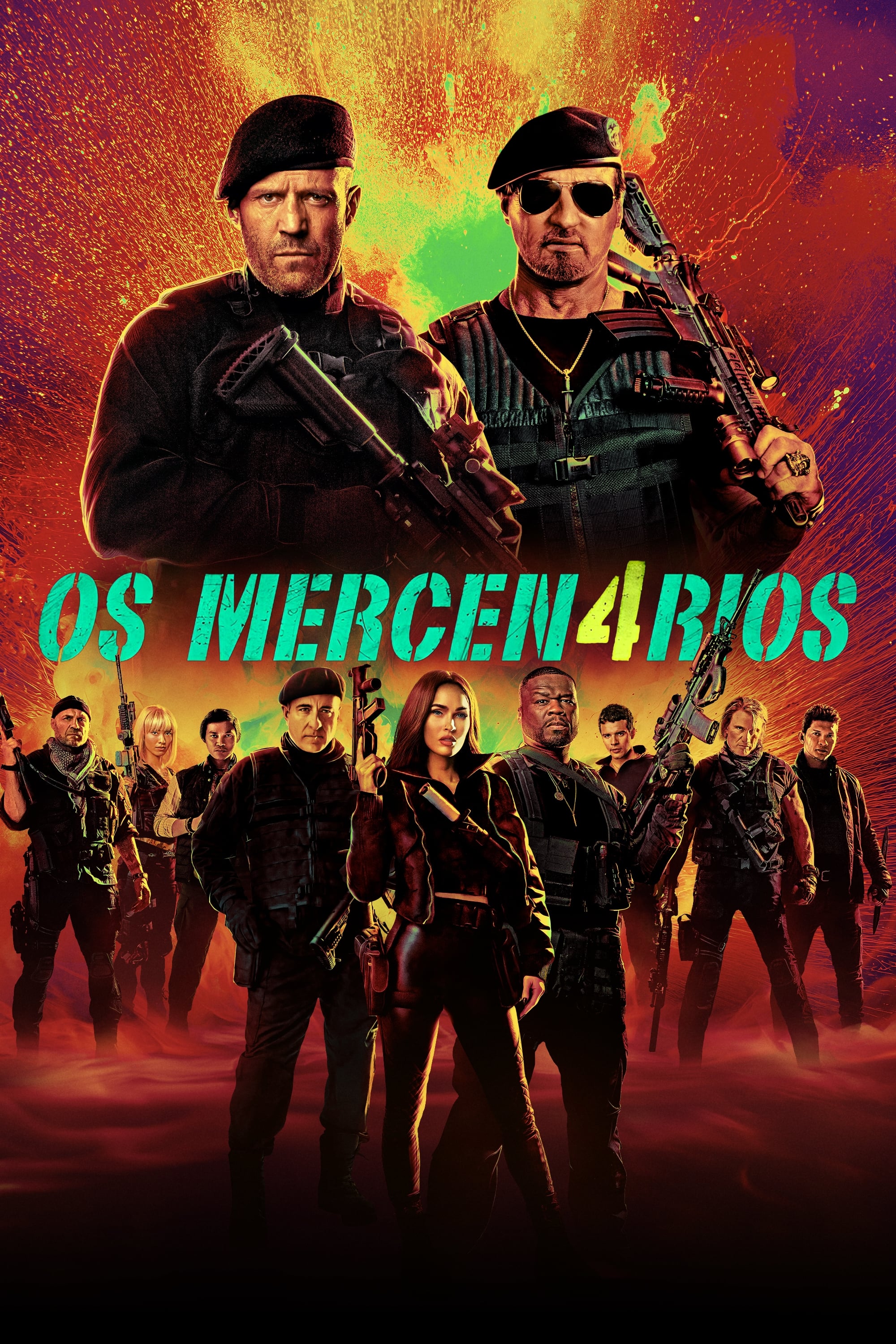 Poster de Os Mercenários 4