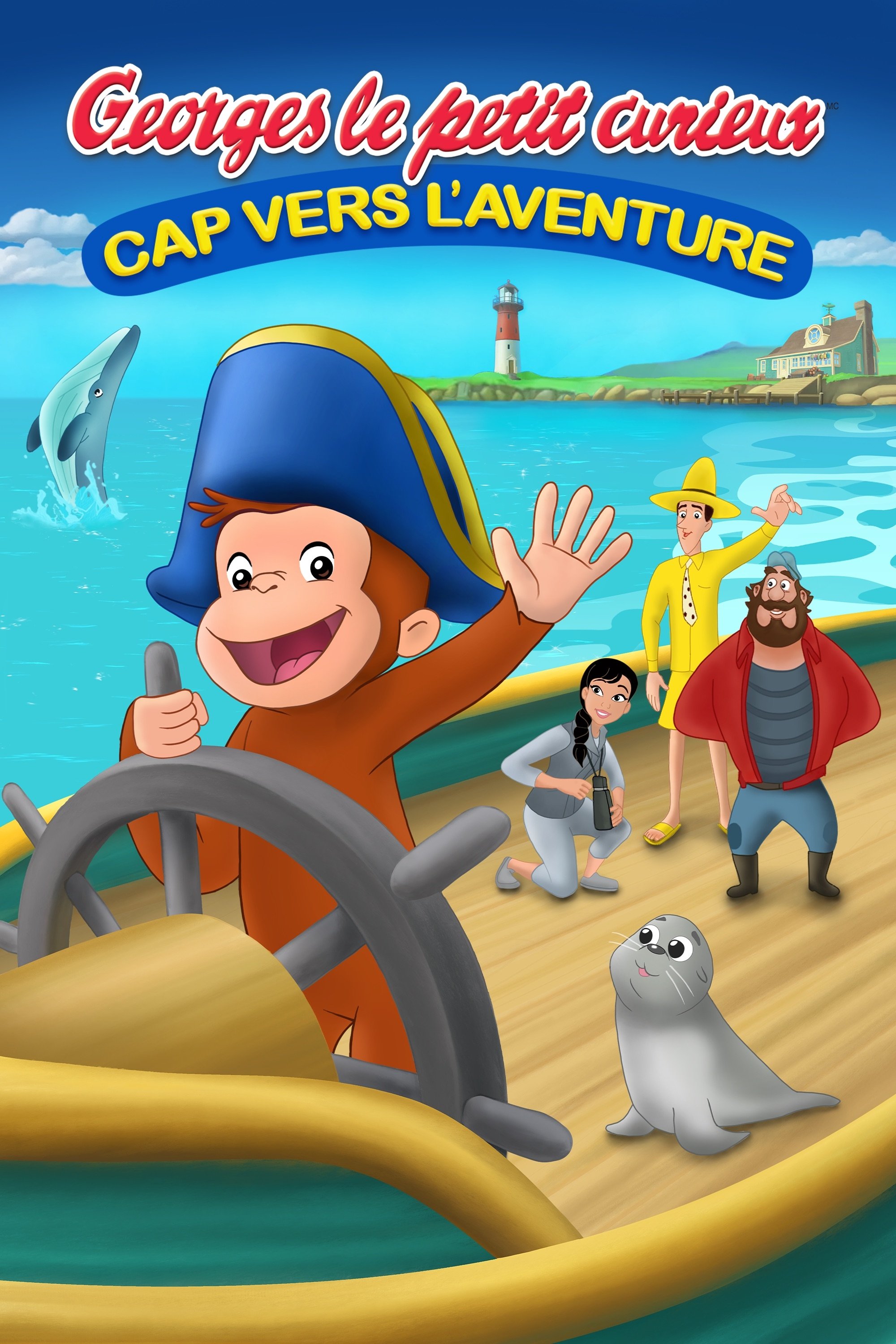 Affiche du film Georges le petit curieux : Cap vers l'aventure