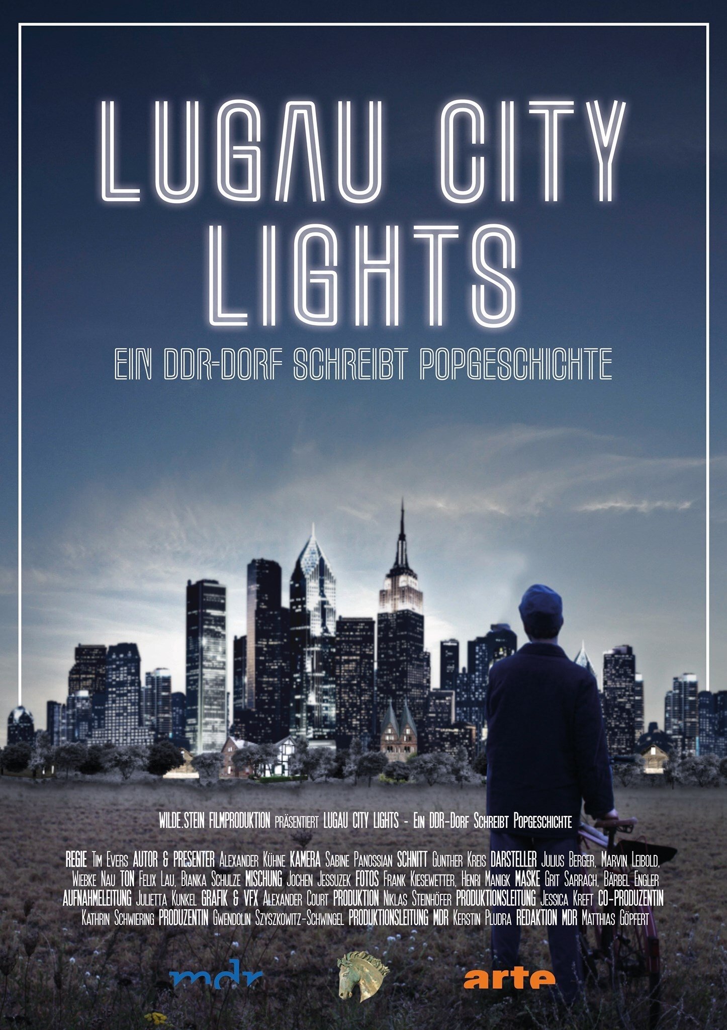 Poster de Lugau City Lights - Ein DDR-Dorf schreibt Popgeschichte
