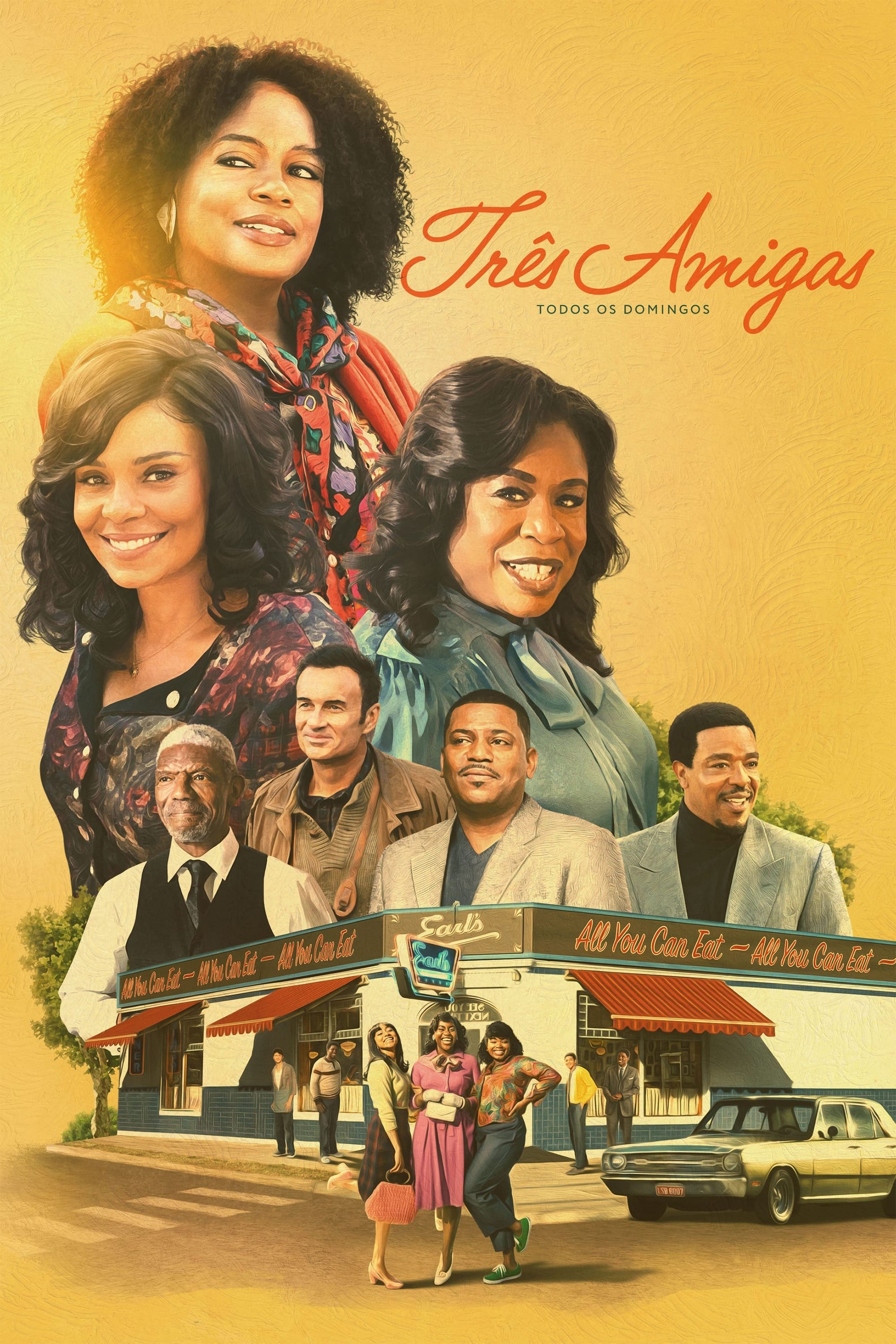 Poster de Três Amigas, Todos os Domingos