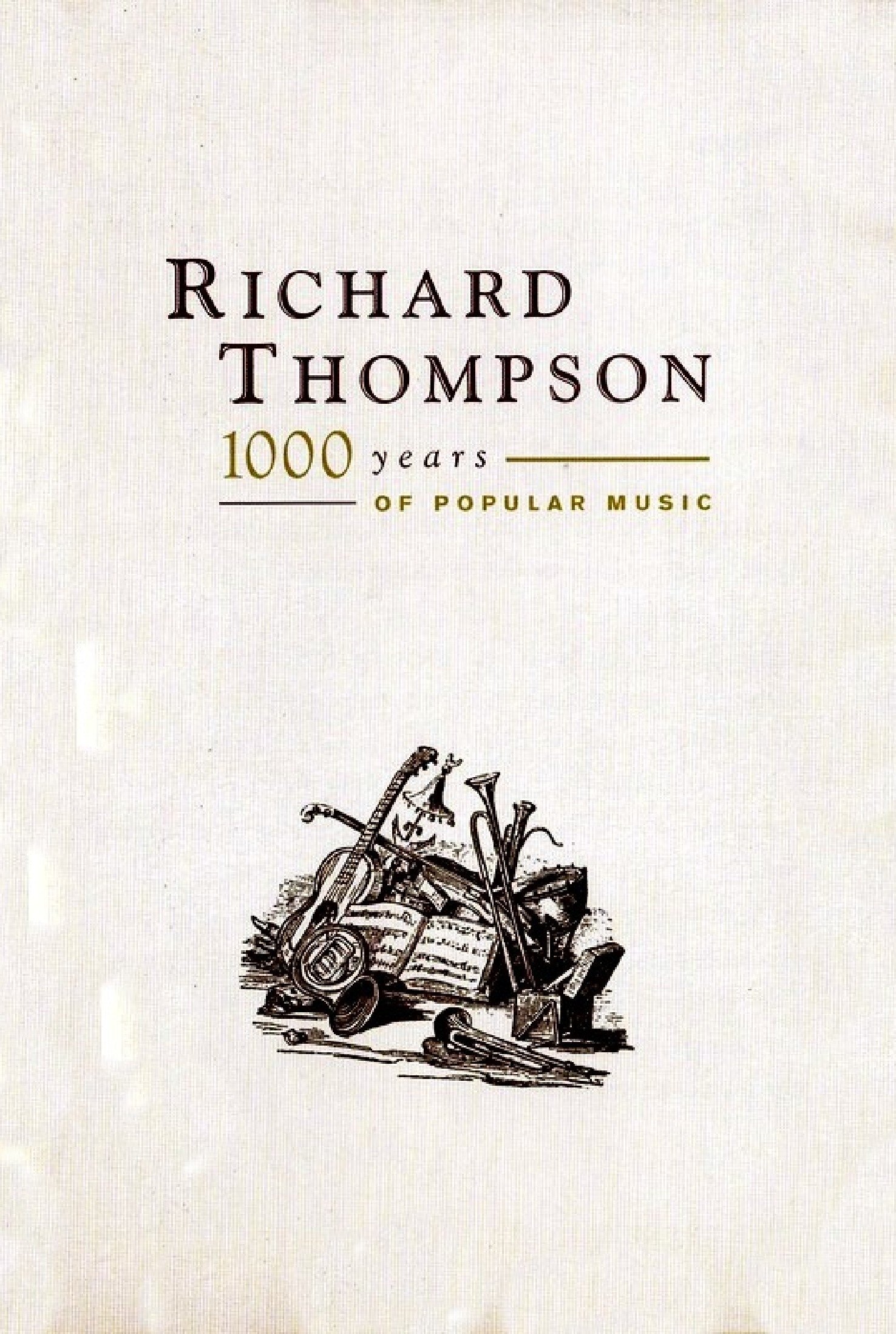 Poster de Richard Thompson: 1000 Years of Popular Music