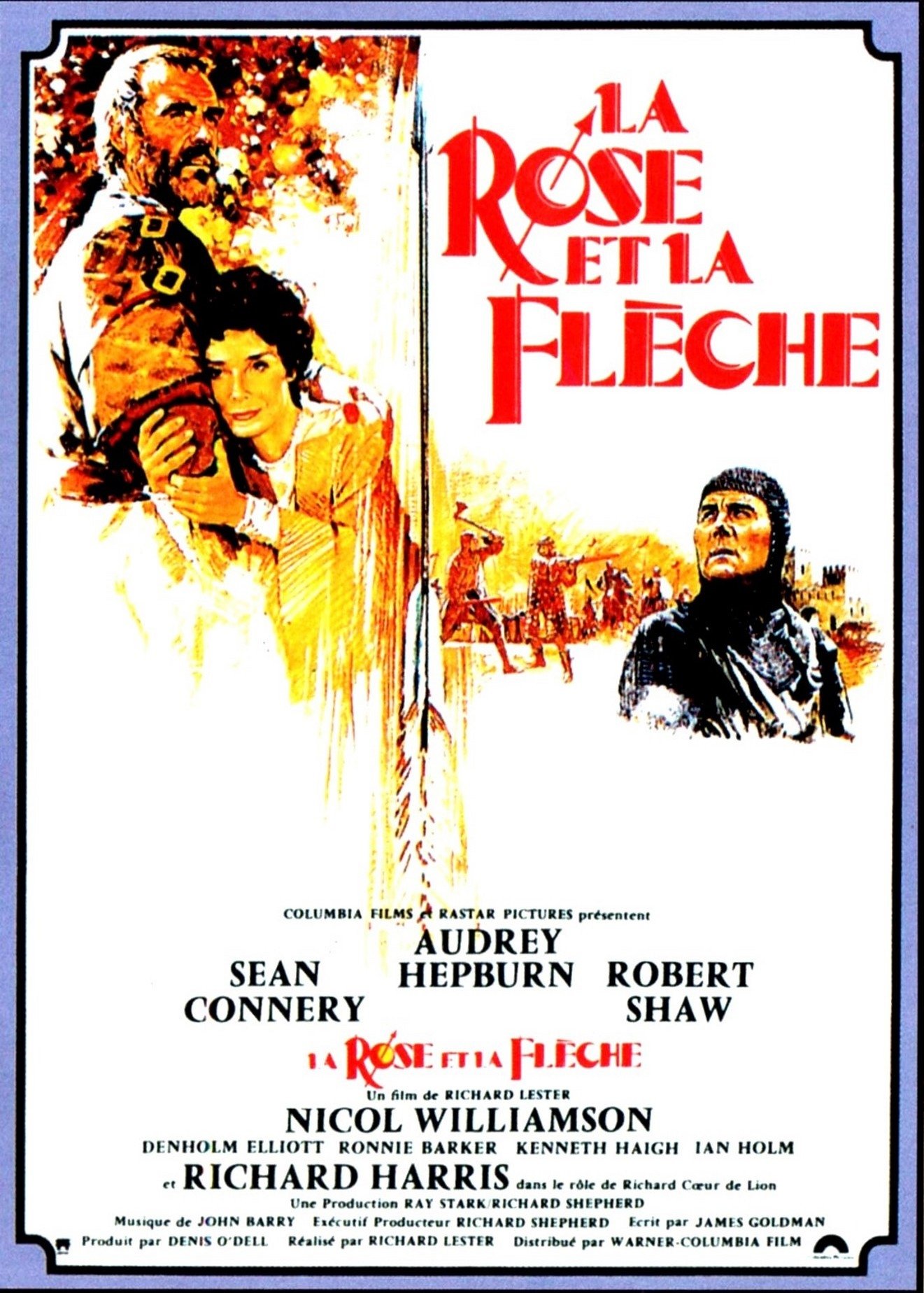 Affiche du film La Rose et la Flèche