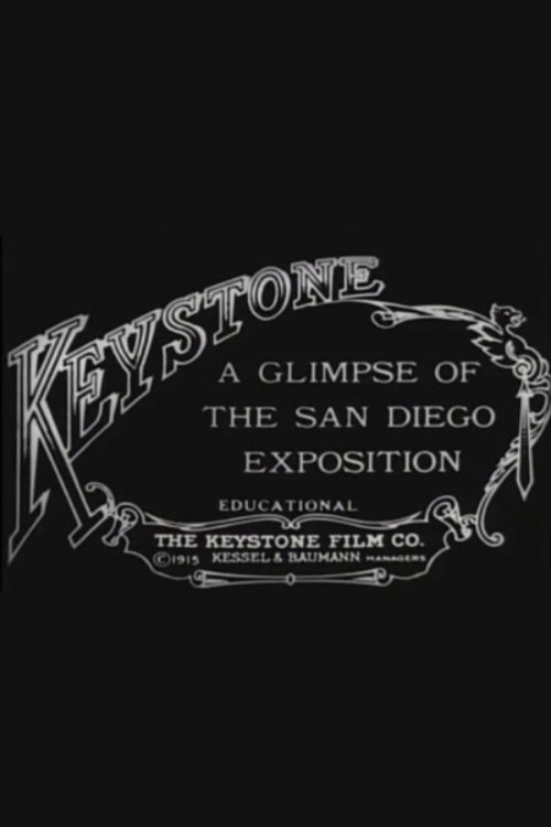 Poster de A Glimpse of the San Diego Exposition