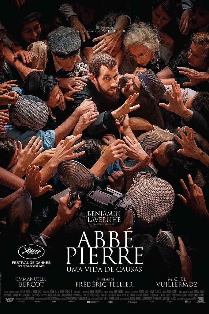 Poster de L'Abbé Pierre : Une vie de combats